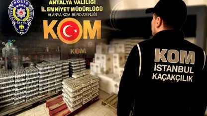 81 İlde Kaçak İçki Operasyonu