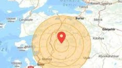 Balıkesir Sındırgı’da 4,9 Büyüklüğünde Deprem