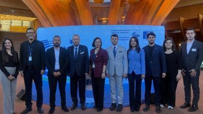 Başkan Kınay, Strazburg’da Avrupa Konseyi Genel Kurulu’na Katıldı