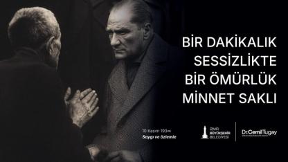 Başkan Tugay: Atatürk Cumhuriyet ile sonsuza dek yaşayacak