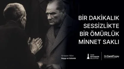 Başkan Tugay: Atatürk Cumhuriyet ile sonsuza dek yaşayacak