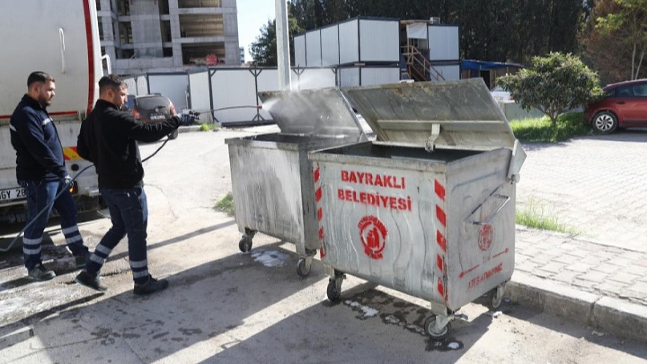 Bayraklı’da Halk Sağlığı İçin Hijyen Seferberliği