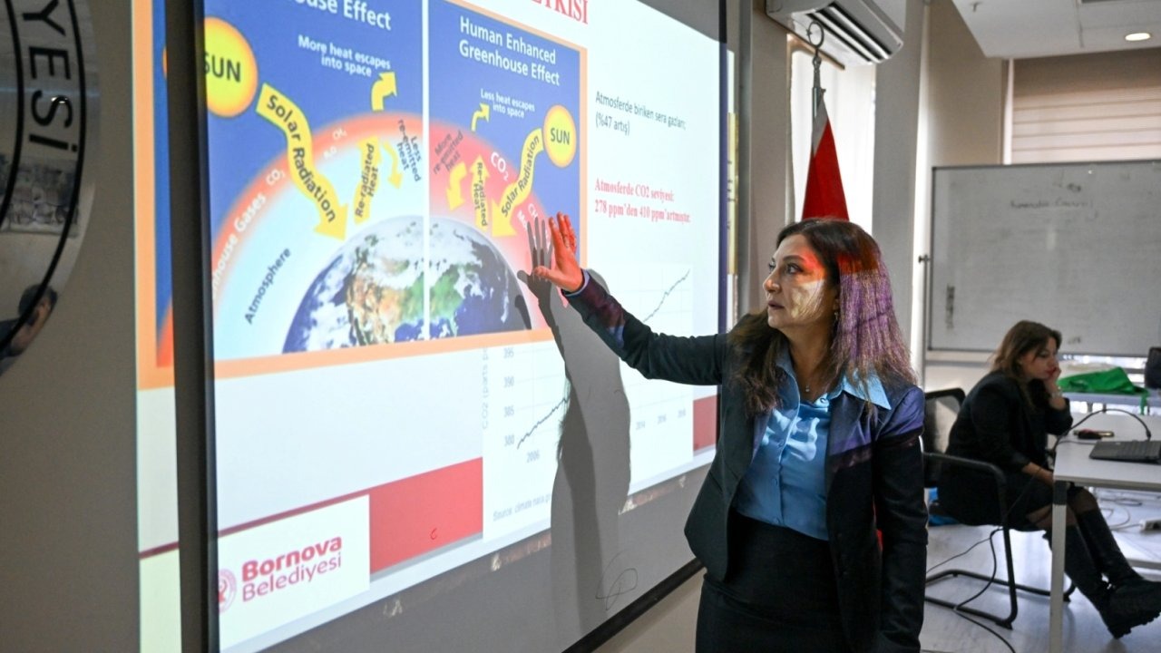 Bornova’da Öğretmenlere “Atık ve İklim” Eğitimi