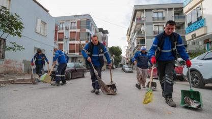 Buca’da Dört Koldan Temizlik Seferberliği