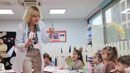 Buca’da Miniklere Diş Sağlığı Eğitimi