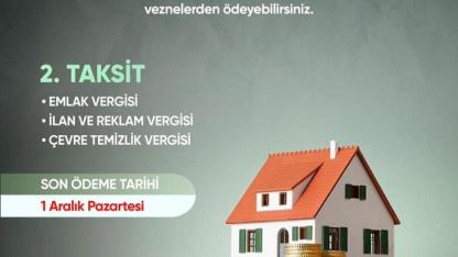 Çeşme Belediyesi’nden vergi uyarısı: Son gün 1 Aralık Pazartesi