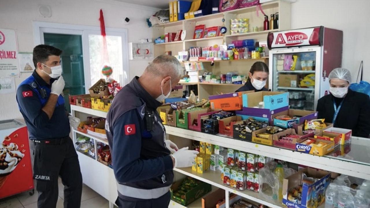 Çeşme’de Market ve Kantinlere Hijyen Denetimi