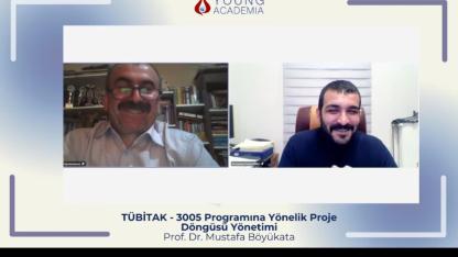 Çevrimiçi seminerde TÜBİTAK - 3005 Programına yönelik araştırmacılar için Proje Döngüsü Yönetimi anlatıldı.*