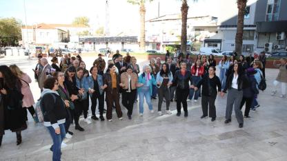 Çiğli’de 25 Kasım Mesajı: “Şiddete Asla!”