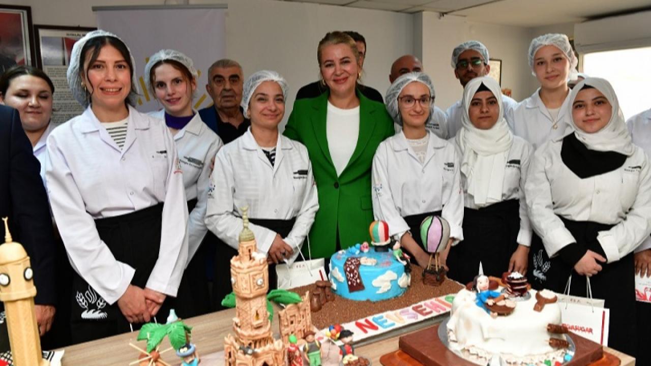 Çiğli’de Pastacılık Kurslarında İlk Mezuniyet Heyecanı