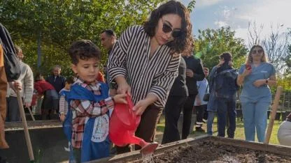 Engelli çocuklar doğayla buluştu