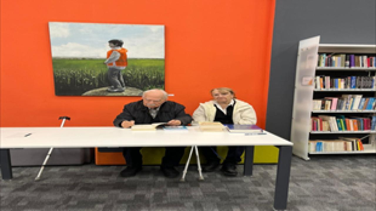 Ertekin çifti İlber Ortaylı Kütüphanesi’ne kitap bağışladı