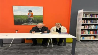 Ertekin çifti İlber Ortaylı Kütüphanesi’ne kitap bağışladı