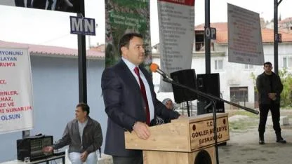 Gökler’de Doğalgaz Sevinci Törenle Başladı