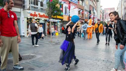 Hergele Meydanı’na Basketbol Potası Kuruldu