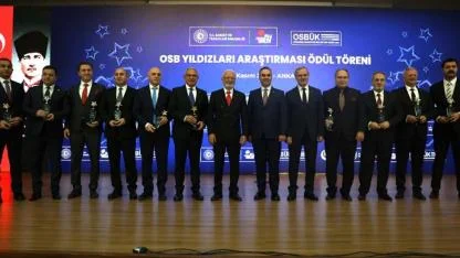 İAOSB, OSB Yıldızları’nda Türkiye 4’üncüsü