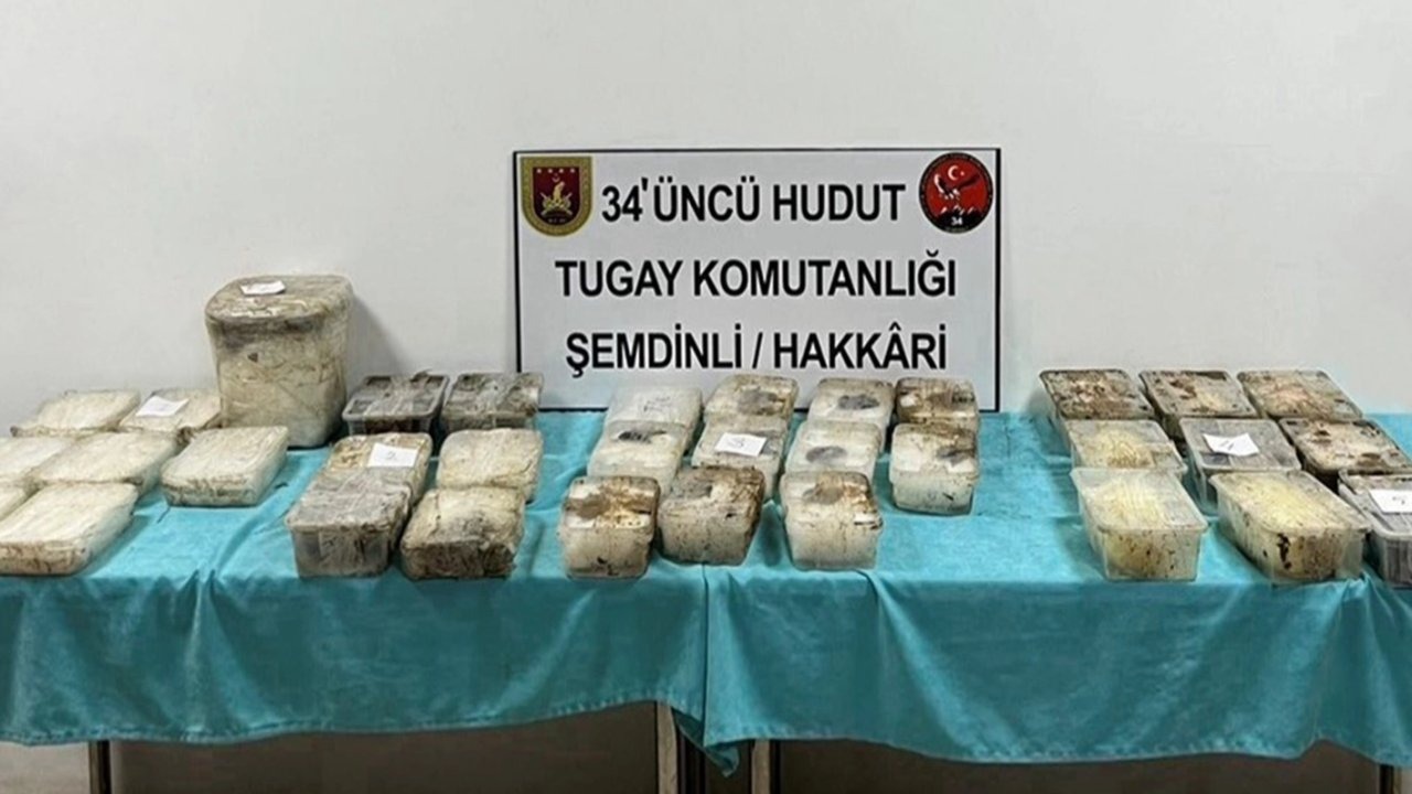 İran Sınırında 81 Kilo Uyuşturucu Ele Geçirildi