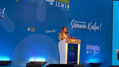 İYİ Parti İzmir İl Başkanı Ülkü Doğan güven tazeledi