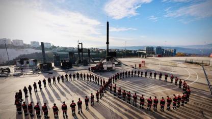 İzmir İtfaiyesi’nden 10 Kasım’da “sonsuzluk” selamı