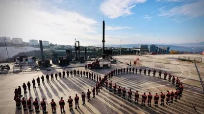 İzmir İtfaiyesi’nden 10 Kasım’da “sonsuzluk” selamı