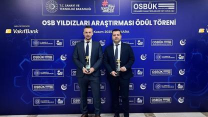 Norm Holding’e OSB Yıldızları’ndan 5 Ödül