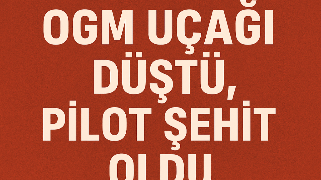 Hırvatistan’da OGM’ye Ait Yangın Söndürme Uçağı Düştü, Pilot Şehit Oldu