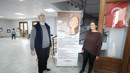 Otizmli Ressam Tuğcan’dan Etkileyici Sergi