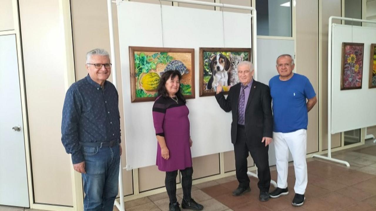 Ressam Necdet Sönmez’den 50 Eserlik Sergi