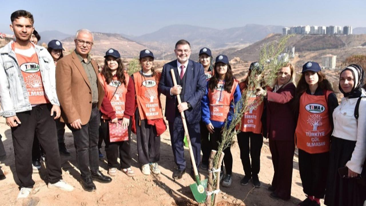 Saygılı’dan Milli Ağaçlandırma Günü’nde “Yeşil” Mesaj