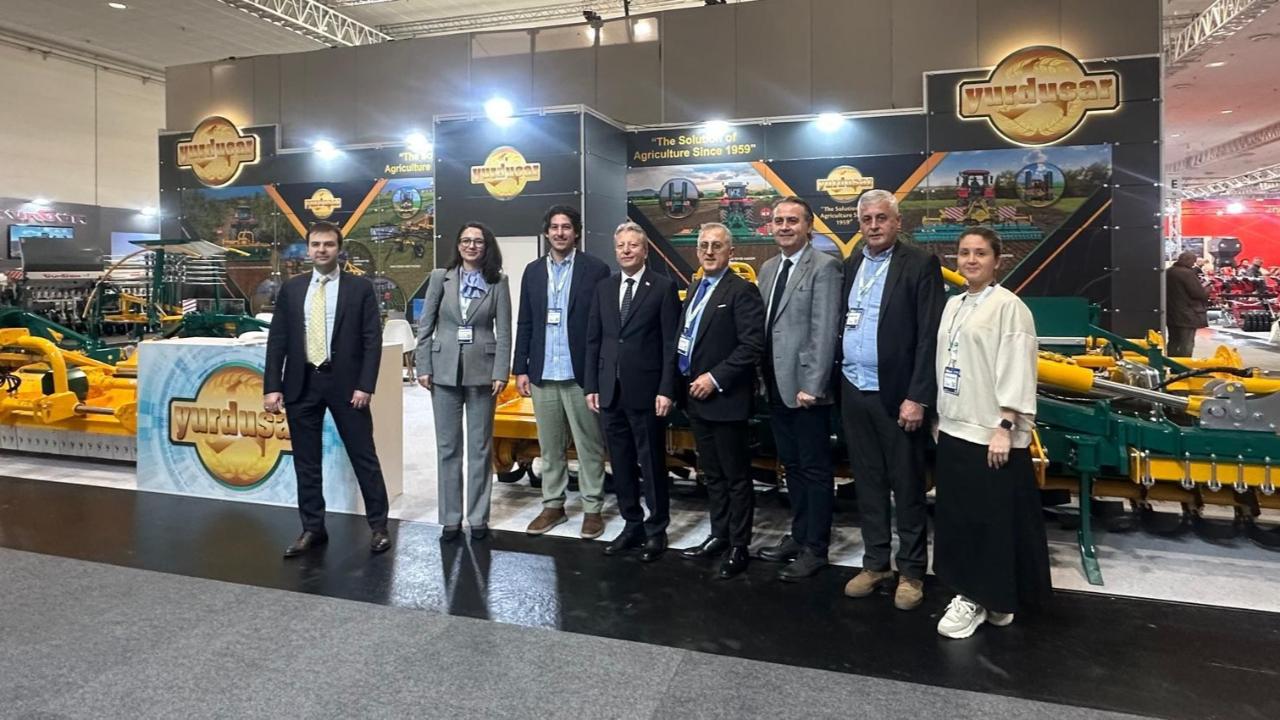 Yurdusar Tarım Makinaları Almanya Fuarında Büyük İlgi Gördü