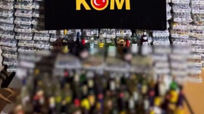 Sahte içkiye büyük darbe!