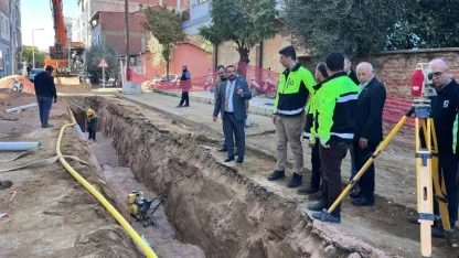 Ödemiş’te Dev Altyapı Yatırımı Hızla İlerliyor