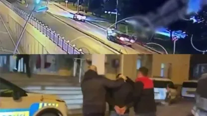 Polisin Üzerine Araç Süren Sürücü Tutuklandı