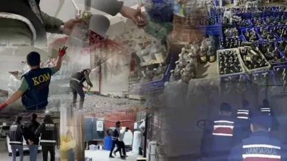 Kaçak içkiye ülke genelinde darbe