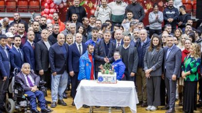 Başkan Tugay Spor Ailesiyle Yeni Yıl Buluşması Yaptı