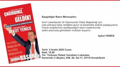 Aykut Yenice, Vizyon Projelerini Basınla Paylaşıyor