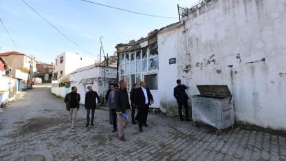 Başkan Çiçek Efemçukuru’nda Afet Hasarını İnceledi