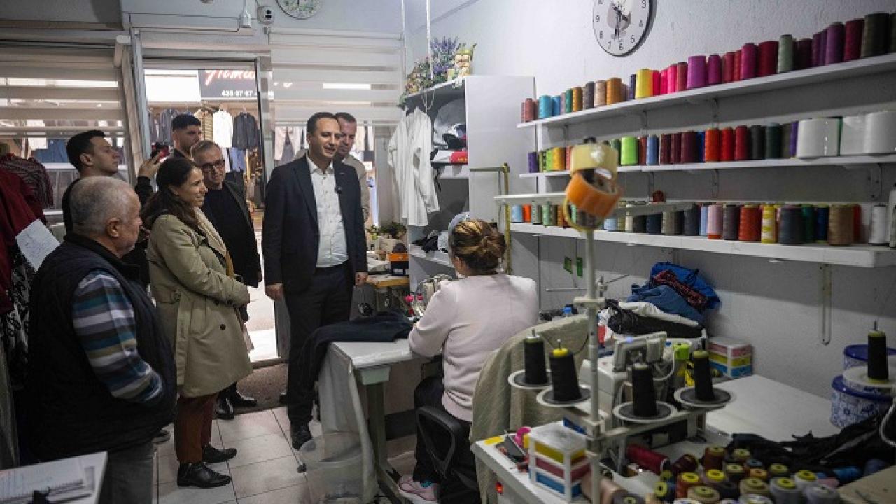 Başkan Eşki Çamdibi’nde Sorunları Yerinde İnceledi