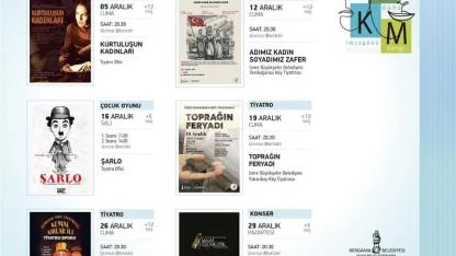 Bergama’da Aralık ayı sanatla dolacak