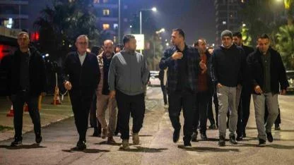 Bornova’da gece mesaisi