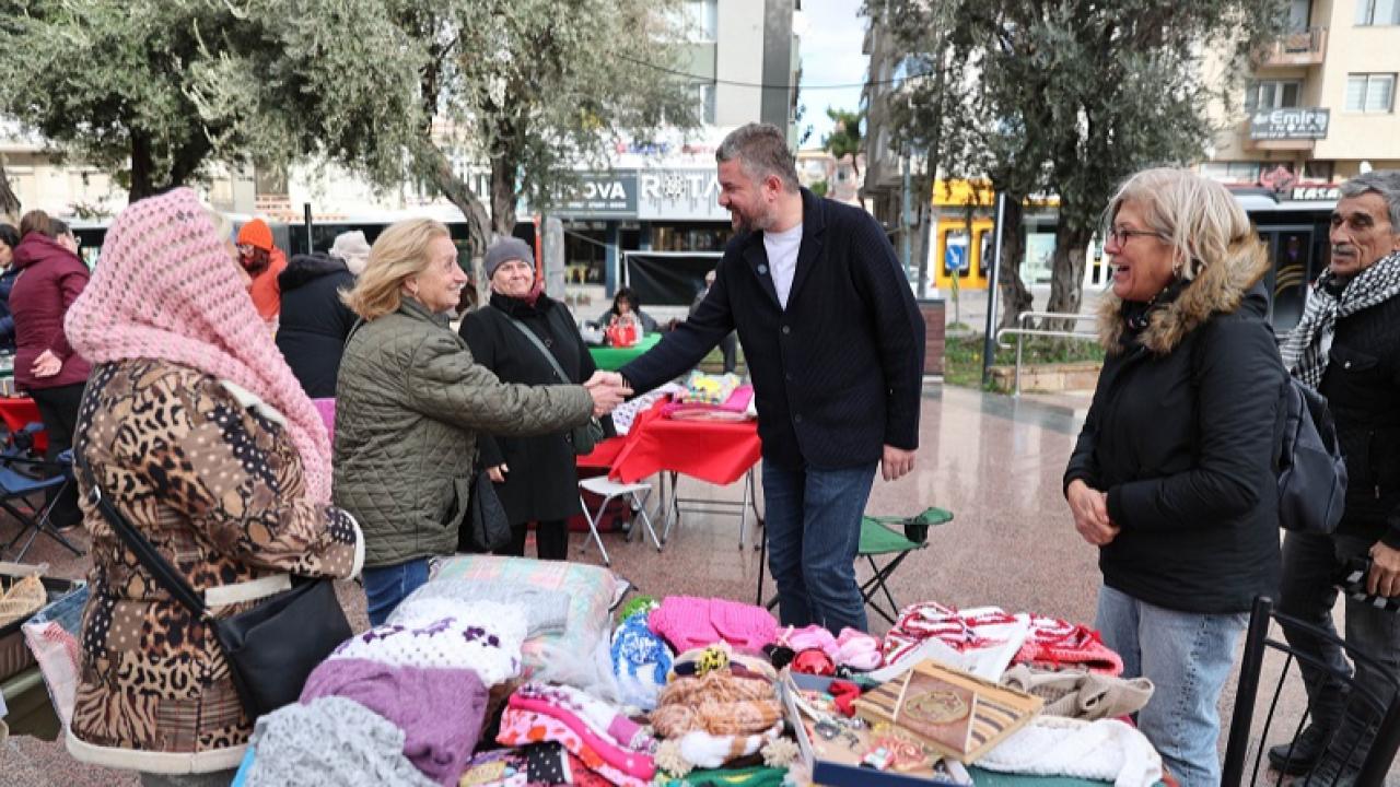Buca’da yeni yıl pazarı kapılarını açıyor