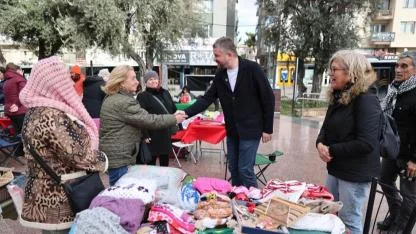 Buca’da yeni yıl pazarı kapılarını açıyor