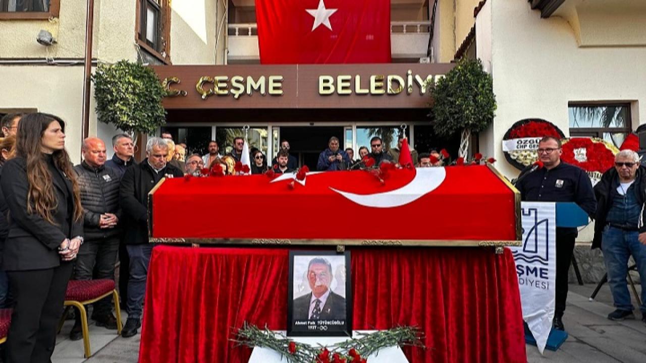 Çeşme’nin efsane başkanı Tütüncüoğlu’na veda