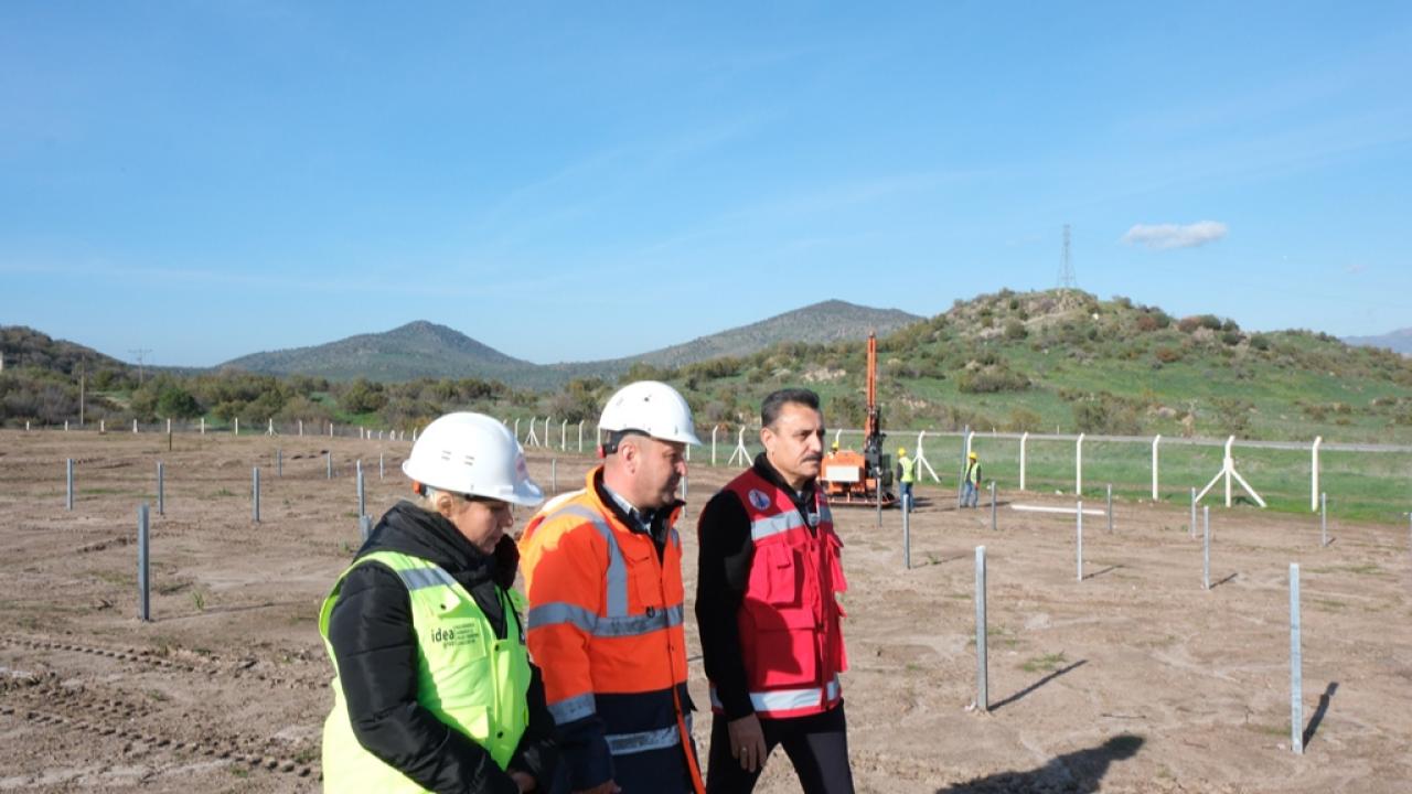 Dikili’nin GES Projesi Tamamlanmaya Yaklaşıyor