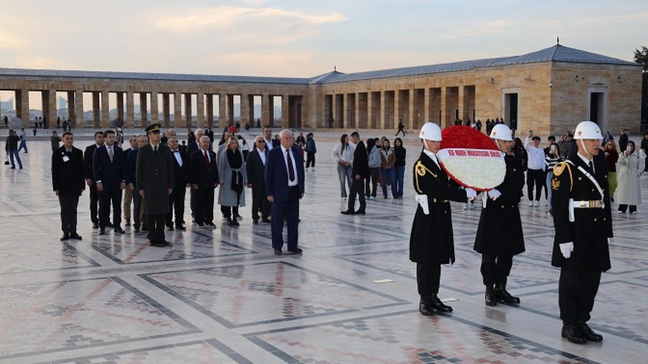 Ege Madencilerinden Atatürk’e Anıtkabir’de Bağlılık Sözü