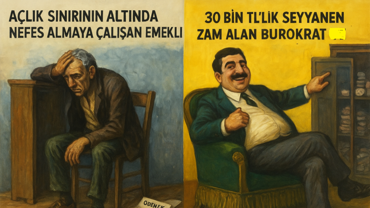 Emekli Açlığa Mahkûm, Bürokrata Jet Zam Planı!