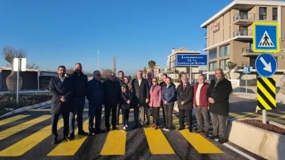 Güzelbahçe’de 75. Yıl Cumhuriyet Bulvarı Trafiğe Açıldı