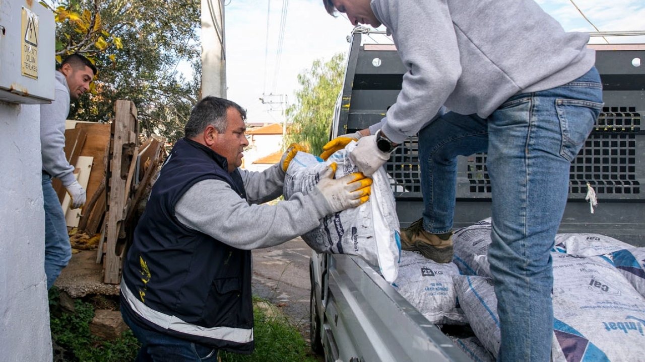 Güzelbahçe’den ihtiyaç sahiplerine kış desteği