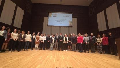 İzmir TÖMER’de Akdeniz Dilleri Projesi Sertifika Töreni