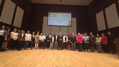 İzmir TÖMER’de Akdeniz Dilleri Projesi Sertifika Töreni